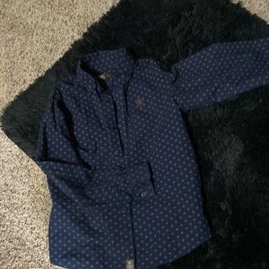Boys Ariat Button Down Size Small 8